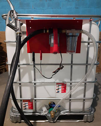 Комплект для перекачування палива на базі еврокуба (RE SL012-1-12V), фото 2