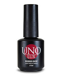 Каучукове базове покриття LUX Rubber Base для нігтів, 15мл.
