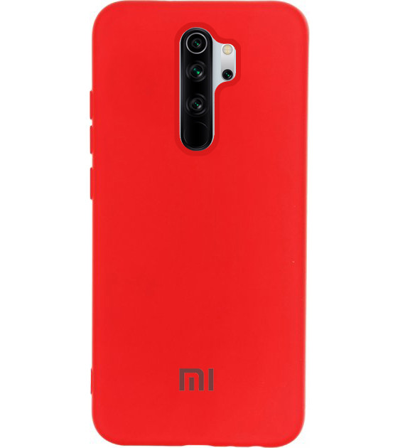 Чохол Silicone case Premium для Xiaomi Redmi 9 Red (01) червоний