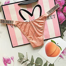 Стринги з камінням Victoria's Secret Very sexy rhinestone shine strap thong panty