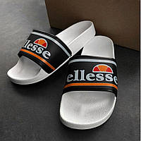 Шльопанці чоловічі Ellesse гумові шльопанці чорні сланці капці