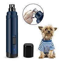 Гриндер для догляду за кігтями собак і кішок iPets NG10, електрична кігтеточка, blue