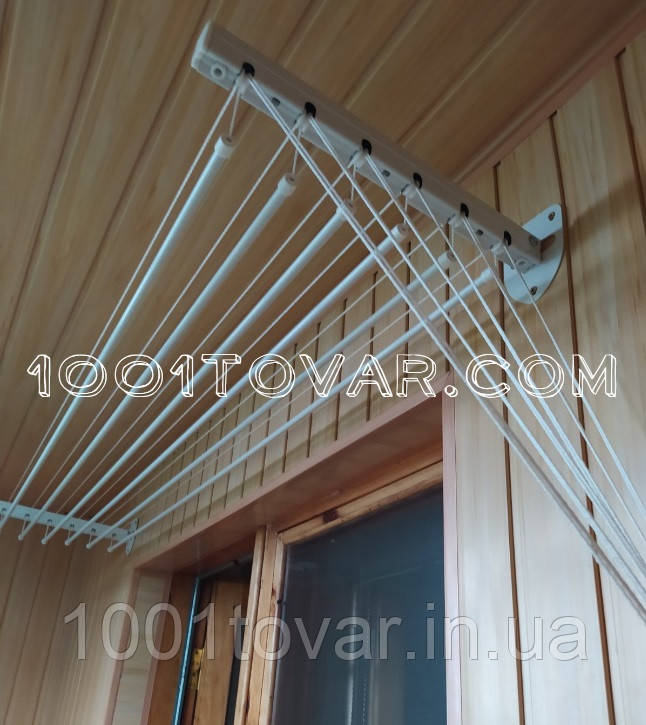 Сушарка посилена металева настінно-стельова Floris Rokar різний розмір, фото 1