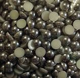 8мм напів-перли Колір Сірий 100шт, фото 2
