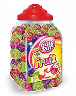 Леденцы на палочке с жевательной резинкой GUM POP Fruit ARGO,18 гр х 100 шт