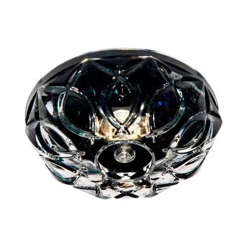 Точковий врізний світильник Feron JD178 G9 35 W напівсфера прозорий чорний