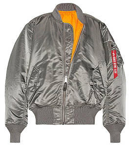 Бомбер Alpha Industries MA-1 Flight Jacket MJM21000C1 (Gun Metal)