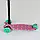 Самокат триколісний дитячий Maxi Best Scooter А 25594 /779-1337 колеса світяться, фото 4