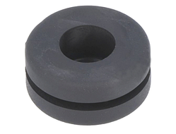 Гнучкий ввід для корпуса РЕА №6 (посад.отв. ф11, вн.ф8мм), чорний