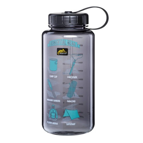 Бутилка Helikon Tritan ударопрочная 1000мл Grey/Black HY-WG1-TT-0101A