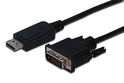 Кабель Cablexpert CC-HDMI-DVI-0.5 M (папа/папа, позолоч.контакти, 0.5 м)