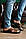 Чоловічі шльопанці шкіряні літні руді Clubshoes З 20, фото 5