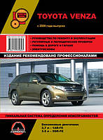 Toyota Venza c 2008 Руководство по эксплуатации, техобслуживанию, ремонту