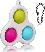 Сенсорна іграшка Simple Dimple поп іт антистрес сімпл дімпл pop it брелок