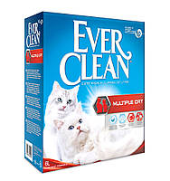 Ever Clean Multiple Cat Комкующийся наполнитель, с гранулами силикагеля - 6л