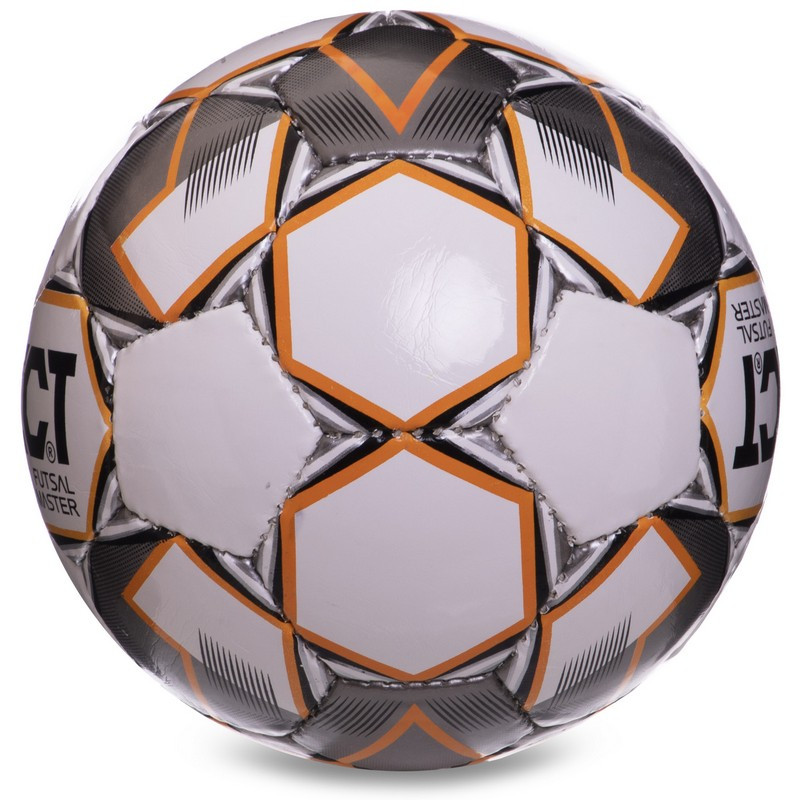 Мяч для футзала SELECT MASTER SHINY FB-2987 №4 белый-серый - фото 3 - id-p1424688778