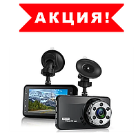 Видеорегистратор T638 WDR Full HD с ночной сьёмкой, 1 камера 3" экран