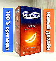 Презервативы Contex Lights Особо тонкие. Особливо тонкі. 12 шт.Оригинал !