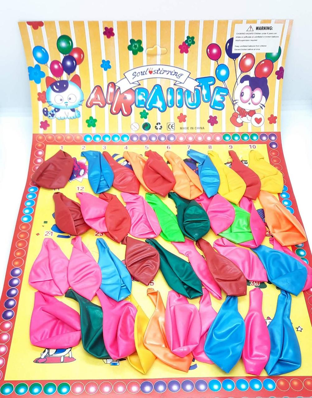 Повітряні кулі кольорові, фото 1