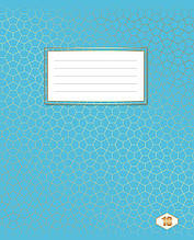 Зошит фоновий 18 арк. лінія "Тетрада" / Шкільний