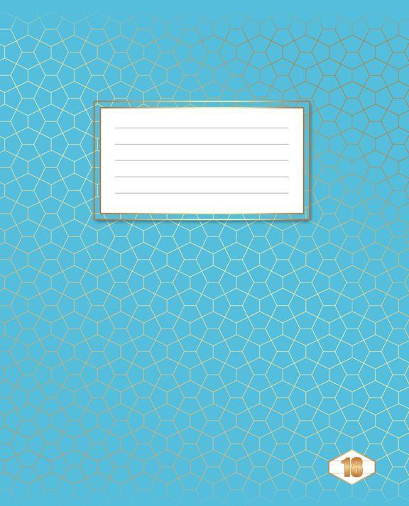 Зошит фоновий 18 арк. лінія "Тетрада" / Шкільний