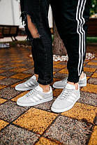 Кросівки Adidas Gazelle Light Grey, фото 3