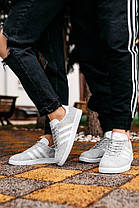 Кросівки Adidas Gazelle Light Grey, фото 4