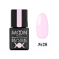 База камуфлирующая Moon French Premium Base 28 (светло-розовый), 8ml