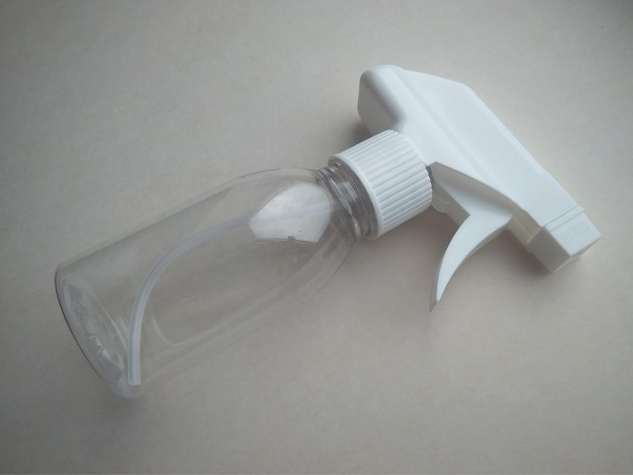 100 - 105 мл Круглий ПЕТ з тригером, антисептика 28/410 кругла пляшка, флакон, ємність пластикова