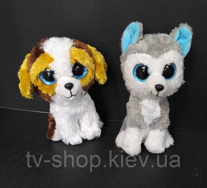М'яка іграшка Вдивляйко "Собачка", 14 см, фото 1