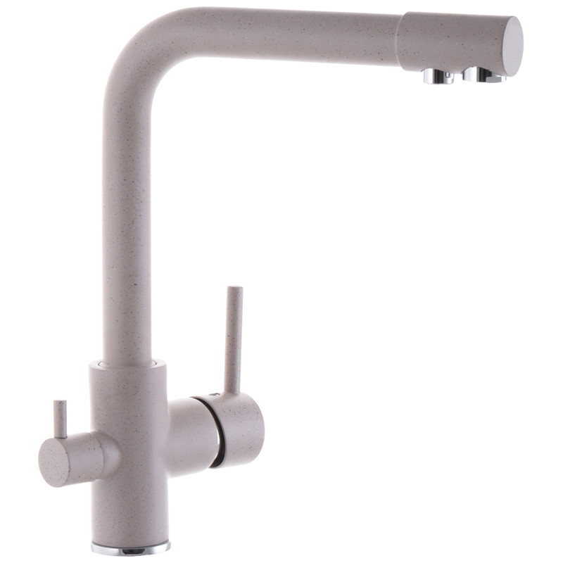 Змішувач для кухні Zerix LR4055K-3 з виходом для питної води (ZX2644), фото 1