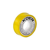 ФУМ лента для газа KOER ST-02 15M*0.1mm*12mm (KR0120)