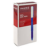 Ручка гелева Axent College AG1075-01-A, 0.5 мм, чорна, фото 3