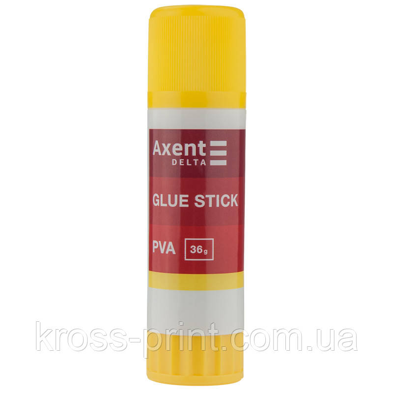 Клей-олівець PVA Axent Delta D7134, 36 г