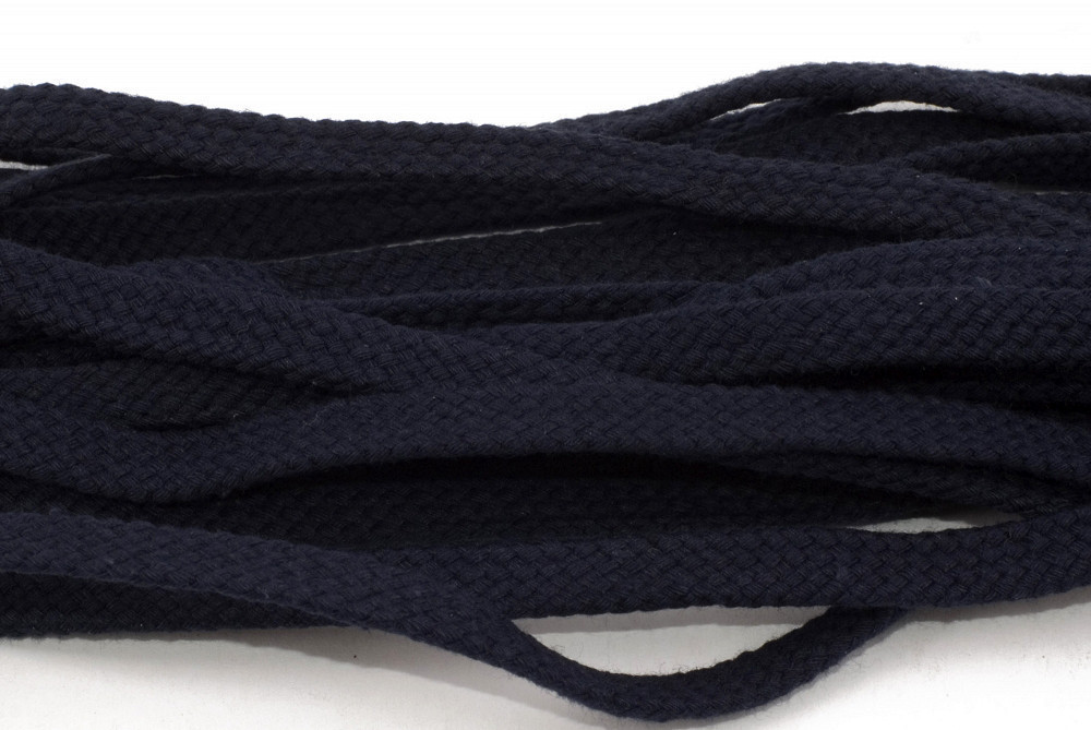 Шнурки цв.темно-синий 100 см,ширина 8.5мм,плоские (HT01)(17)Tarrago - фото 2 - id-p677445622
