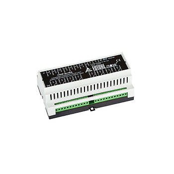 Контролер FNIP-8x16A: 8-канальний релейний Ethernet-модуль, для перемикання будь-яких навантажень, вбудований