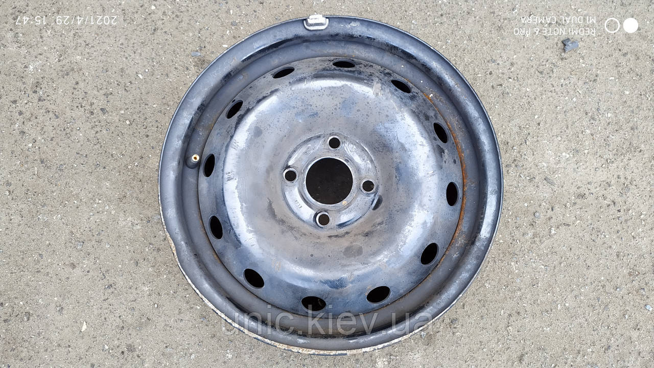 Диск сталевий R 15 Рено Логан б / в, фото 1