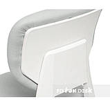 Дитяче ергономічне крісло Fundesk Buono Grey з підставкою для ніг, фото 6