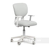 Дитяче ергономічне крісло Fundesk Buono Grey з підставкою для ніг, фото 4