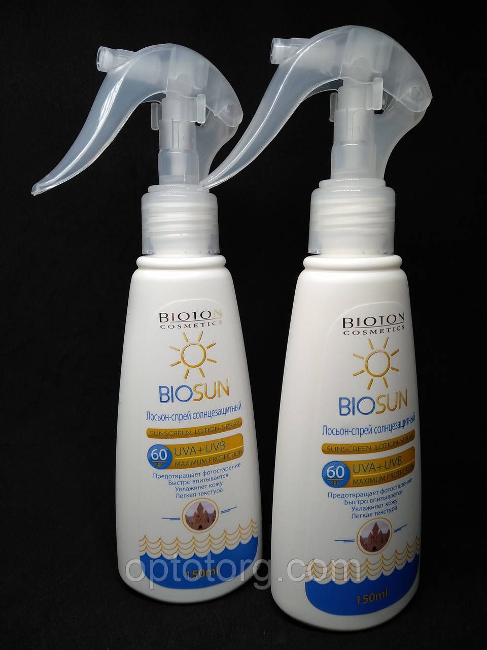 Лосьйон-спрей сонцезахисний BIOSUN SPF 60 150 мл