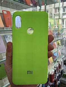 Чехол Silicone Case full для Xiaomi Mi A2 / Mi 6X green