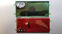 Крышка задняя Samsung N970, Note 10 со стеклом камеры красная original (Китай)