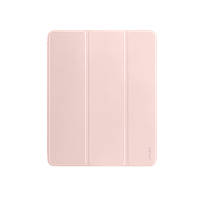 Силиконовый чехол книжка для iPad 2020 10.2" с держателем для стилуса USAMS US-BH656 Winto Series. Pink