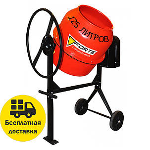 125 л.Forte Бетономешалка FORTE EW2125P, фото 1