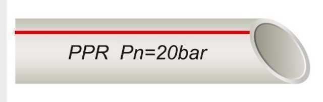 Труба VSplast PPR-AL-PIPE ф32 GERMANY STD з алюмінієвою фольгою(червона упаковка)