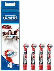 Набір змінних насадок для дитячої зубної щітки Oral-B Star Wars Kids 4 шт