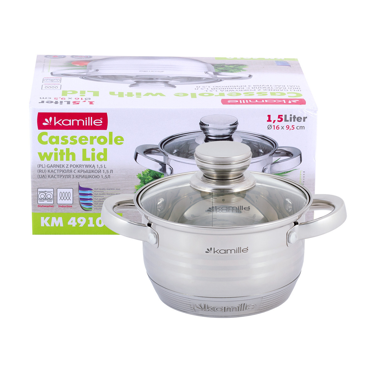 Каструля Kamille KM-4910 1.5 л