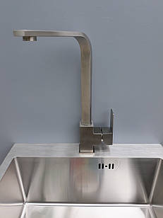 Змішувач для кухні з нержавійки KUB 011