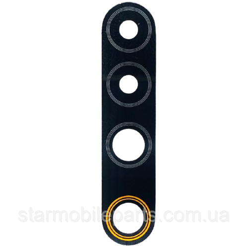 Скло камери для Realme 6 Pro чорне, фото 1