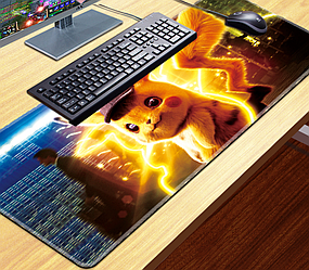 Геймерський килимок, ігрова поверхня Primo Pikachu 40х90см